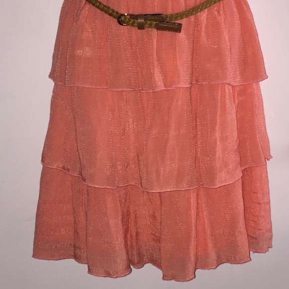 Lily Rose coral dress - Picture 3 of 7